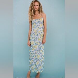 Floral Spaghetti Strap Dress